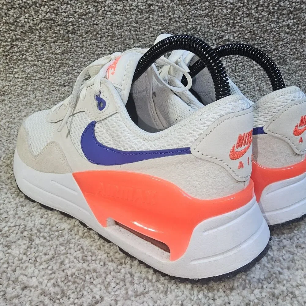 Nike Air‎ Max SC Women's 8 White Purple Orange Low Top Sneakers DM9538-101